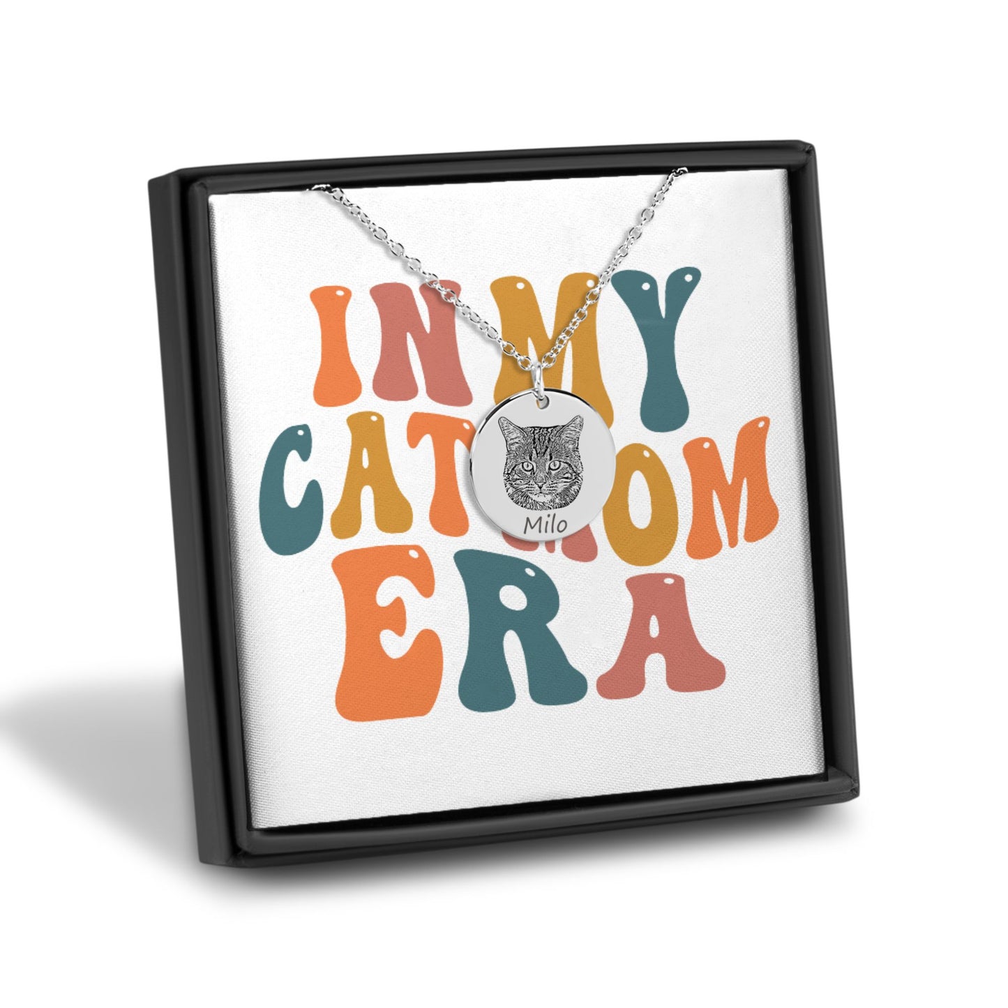 Cat Portrait Necklace