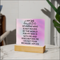 Almost Sold Out - Daughter of the King - Acrylic Plaque with Stand