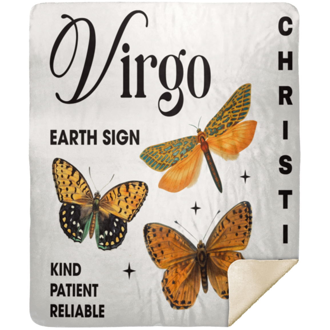 Zodiac Personalized Blanket