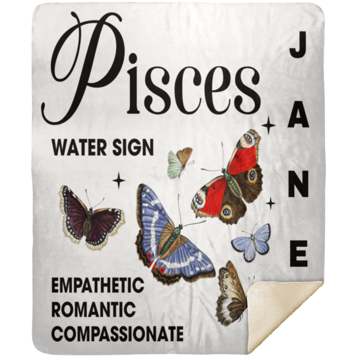 Zodiac Personalized Blanket