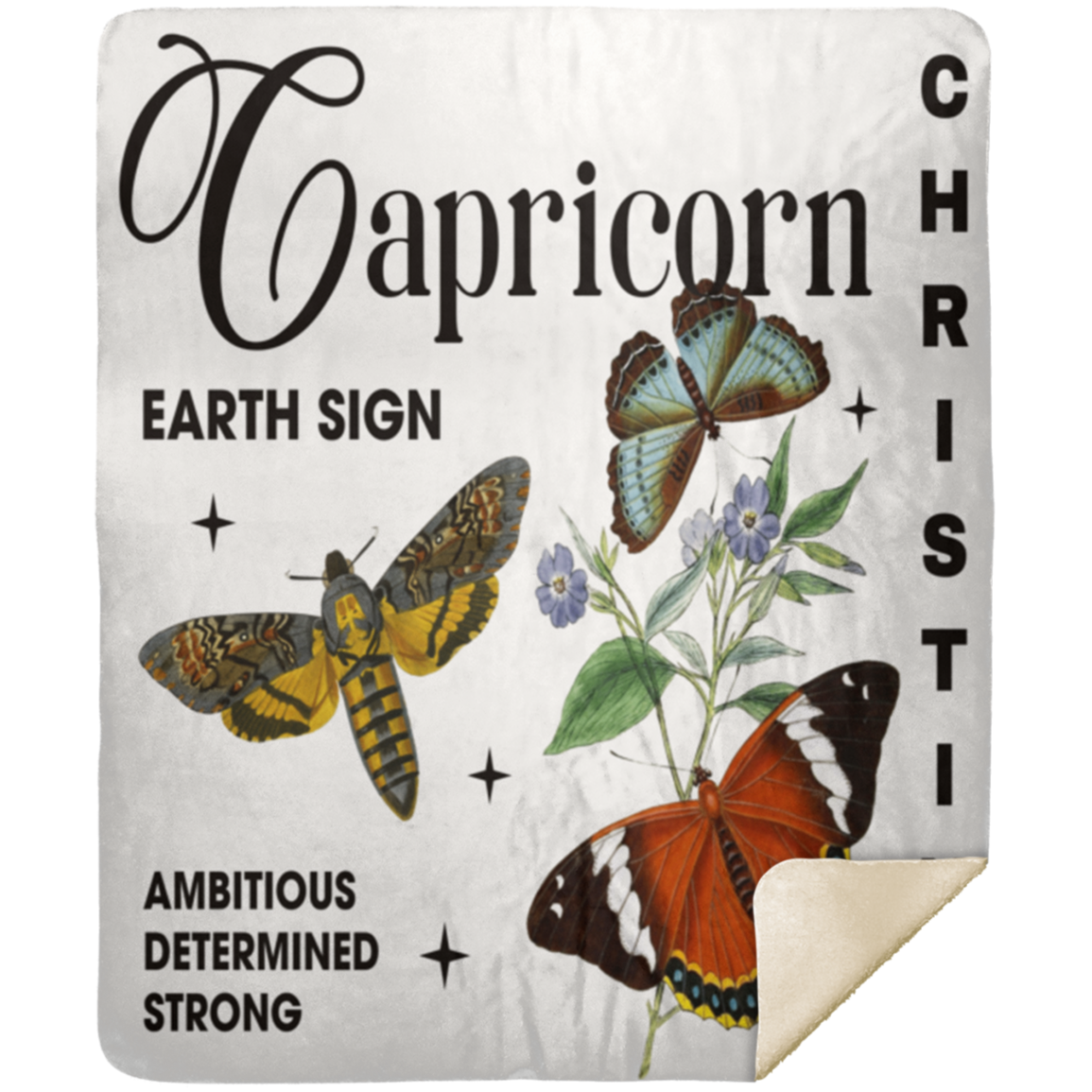 Zodiac Personalized Blanket