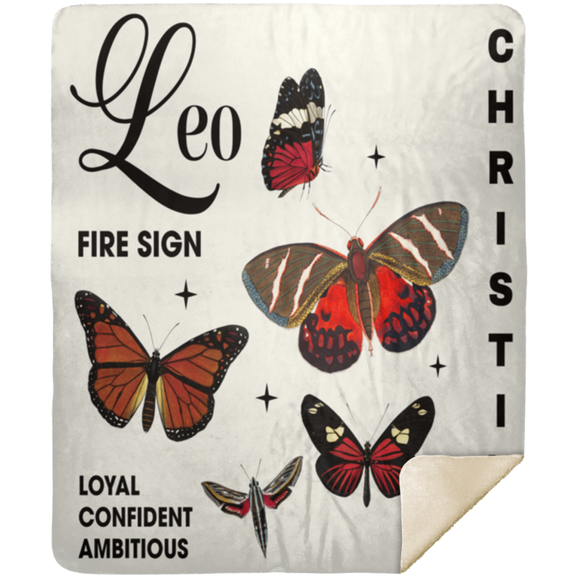 Zodiac Personalized Blanket
