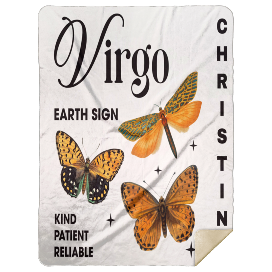 Zodiac Personalized Blanket