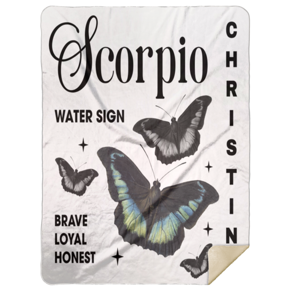 Zodiac Personalized Blanket