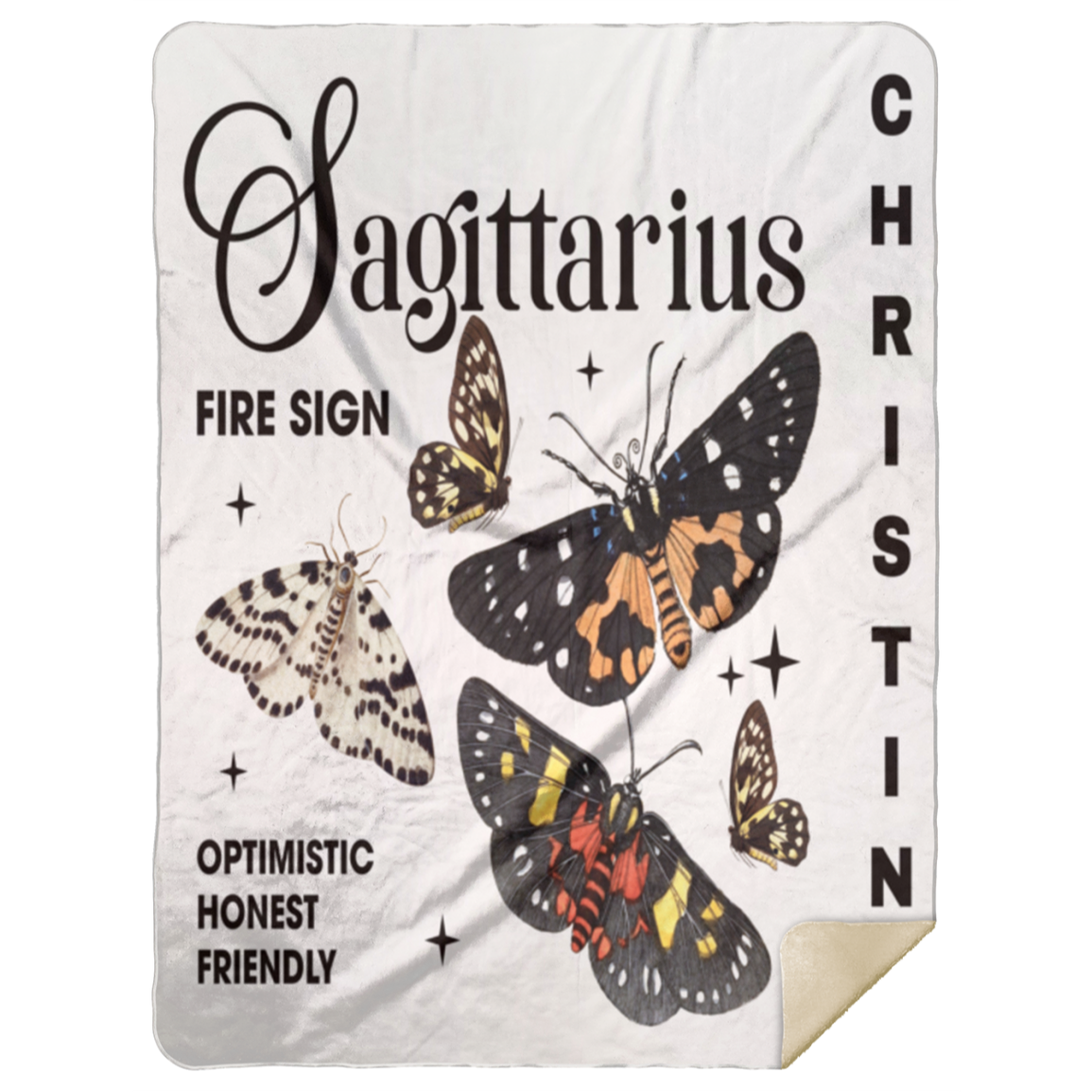 Zodiac Personalized Blanket