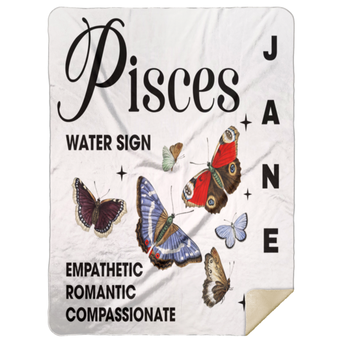 Zodiac Personalized Blanket