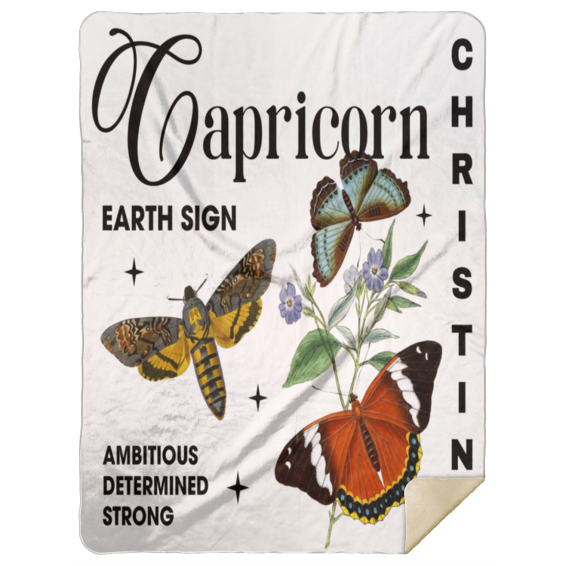 Zodiac Personalized Blanket