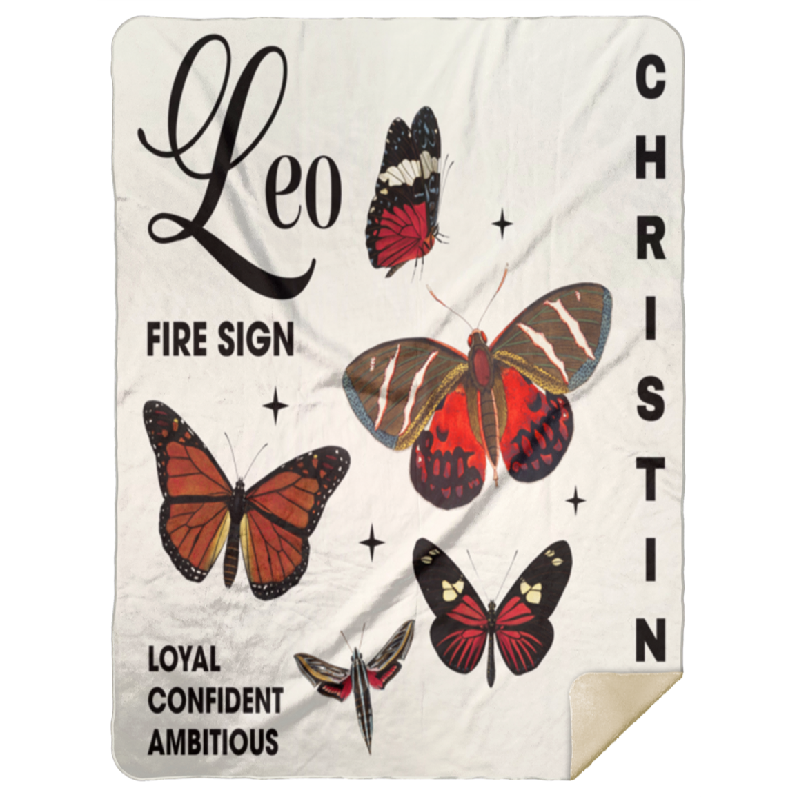 Zodiac Personalized Blanket