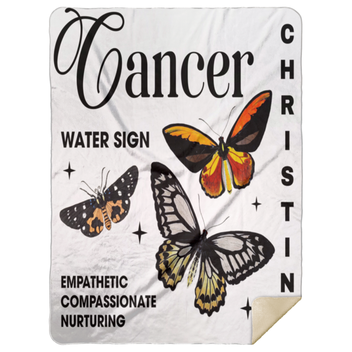 Zodiac Personalized Blanket