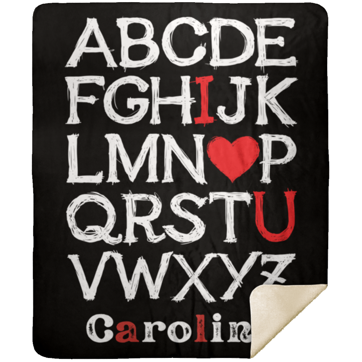 Almost Sold Out I Love You Alphabet