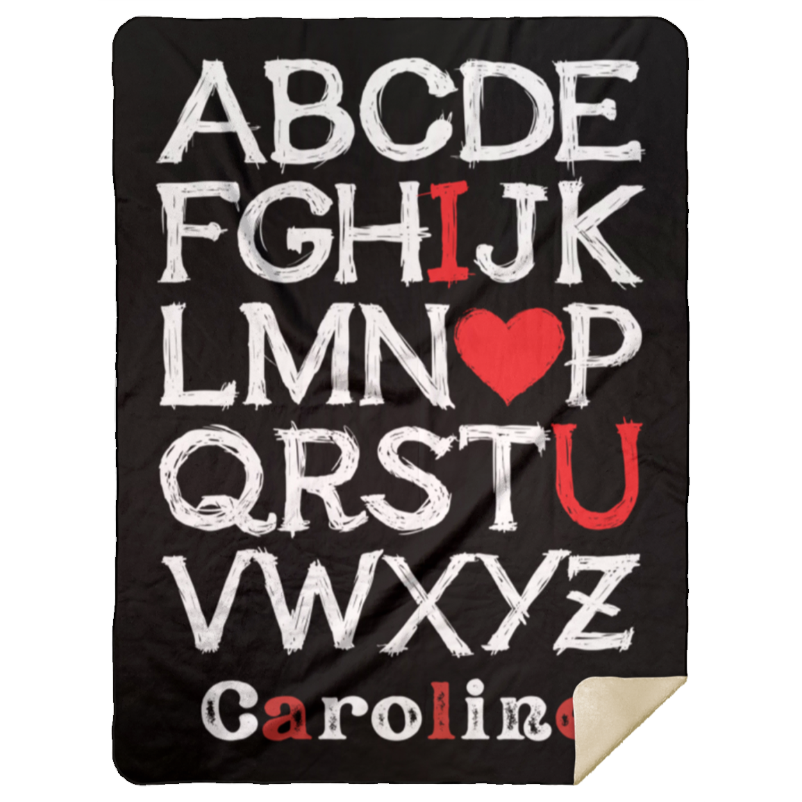 Almost Sold Out I Love You Alphabet