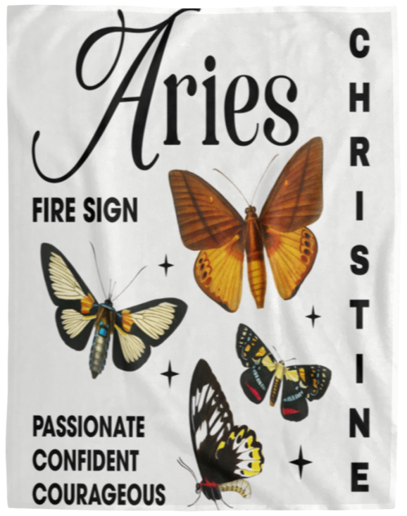 Zodiac Personalized Blanket