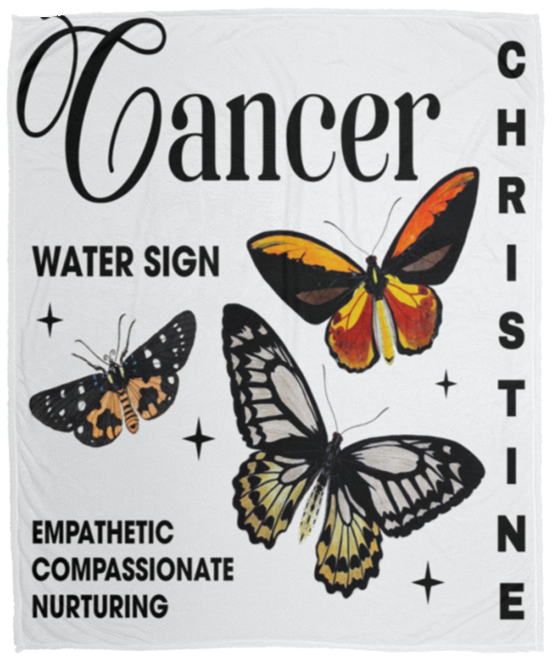 Zodiac Personalized Blanket