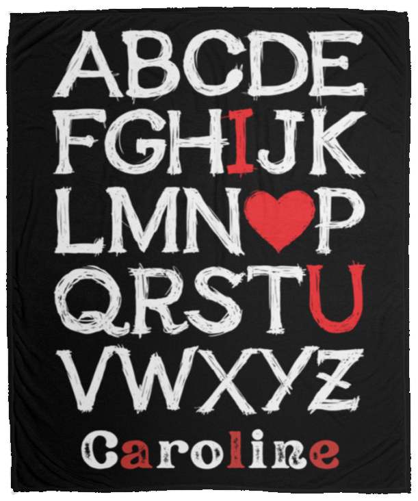 Almost Sold Out I Love You Alphabet