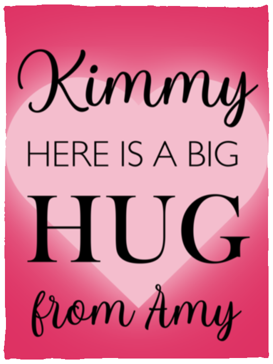 Big Hug Cozy Plush Fleece Blanket - 30x40