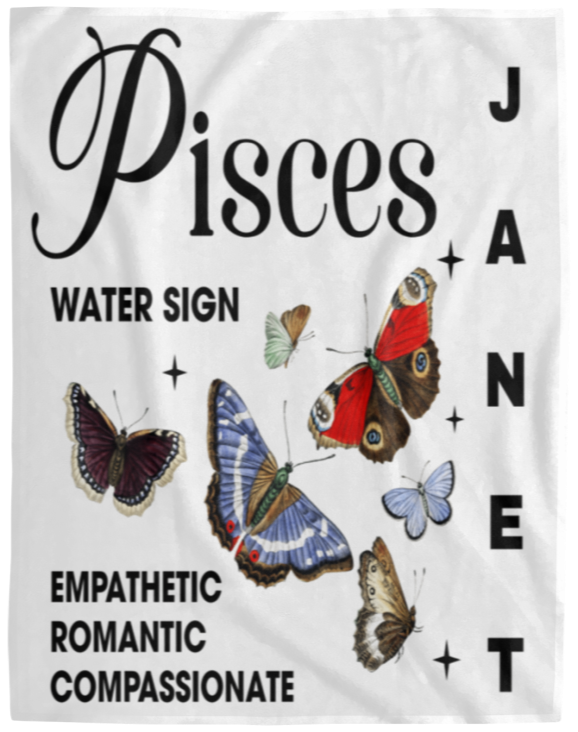 Zodiac Personalized Blanket