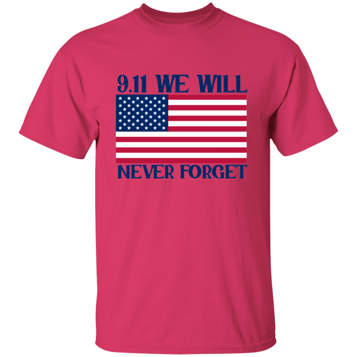 9.11 We Will Never Forget T-Shirt