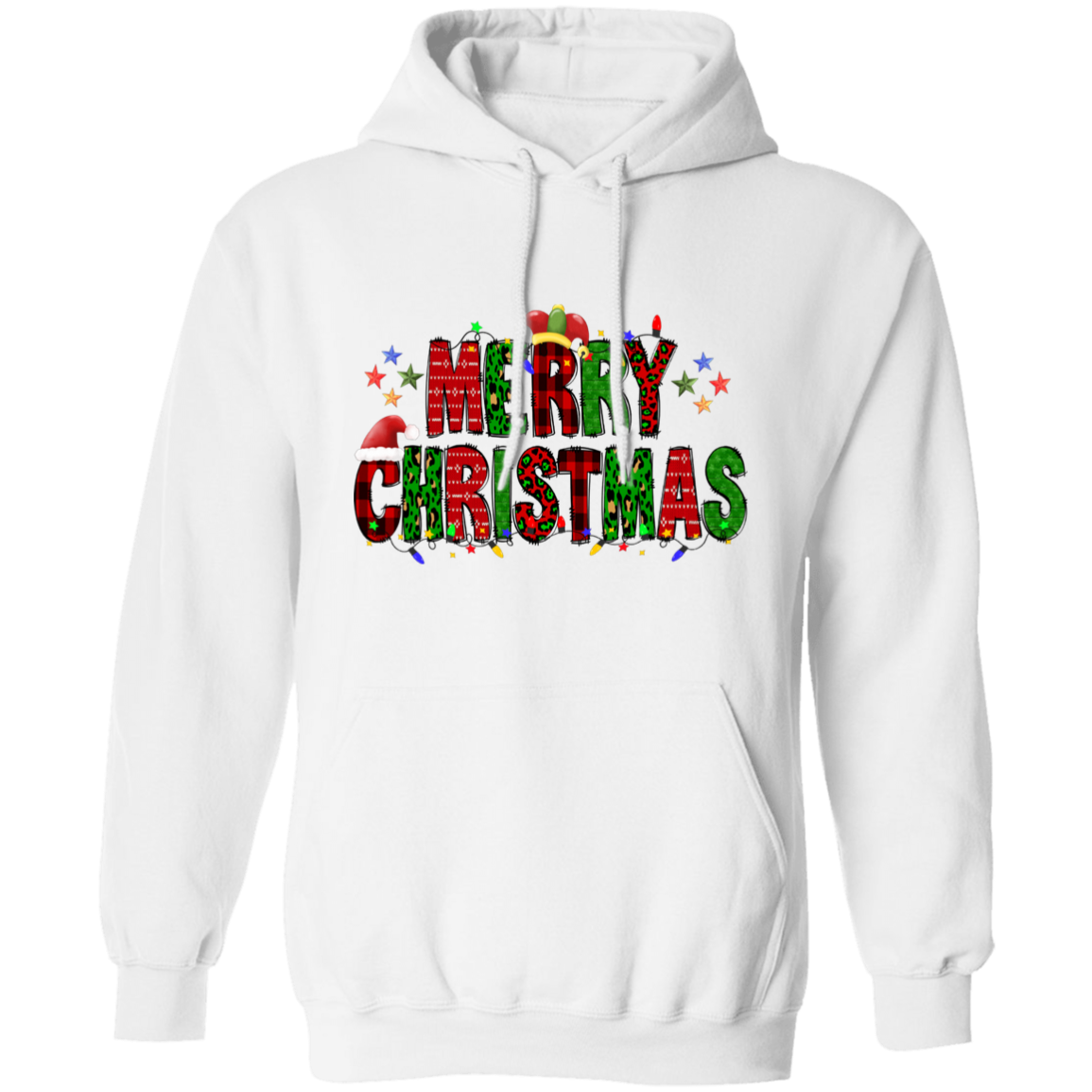Merry Christmas Pullover Hoodie