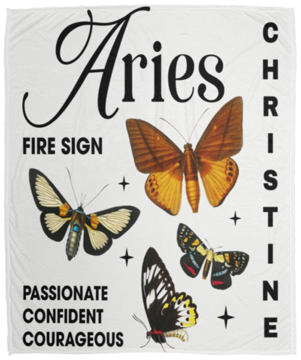 Zodiac Personalized Blanket