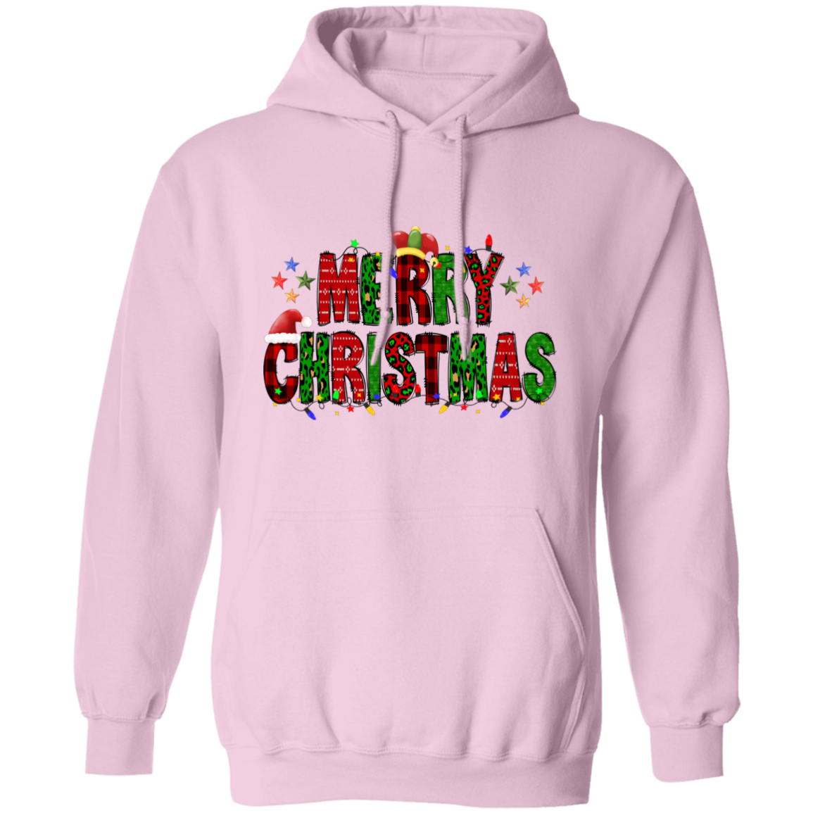 Merry Christmas Pullover Hoodie