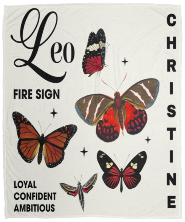 Zodiac Personalized Blanket