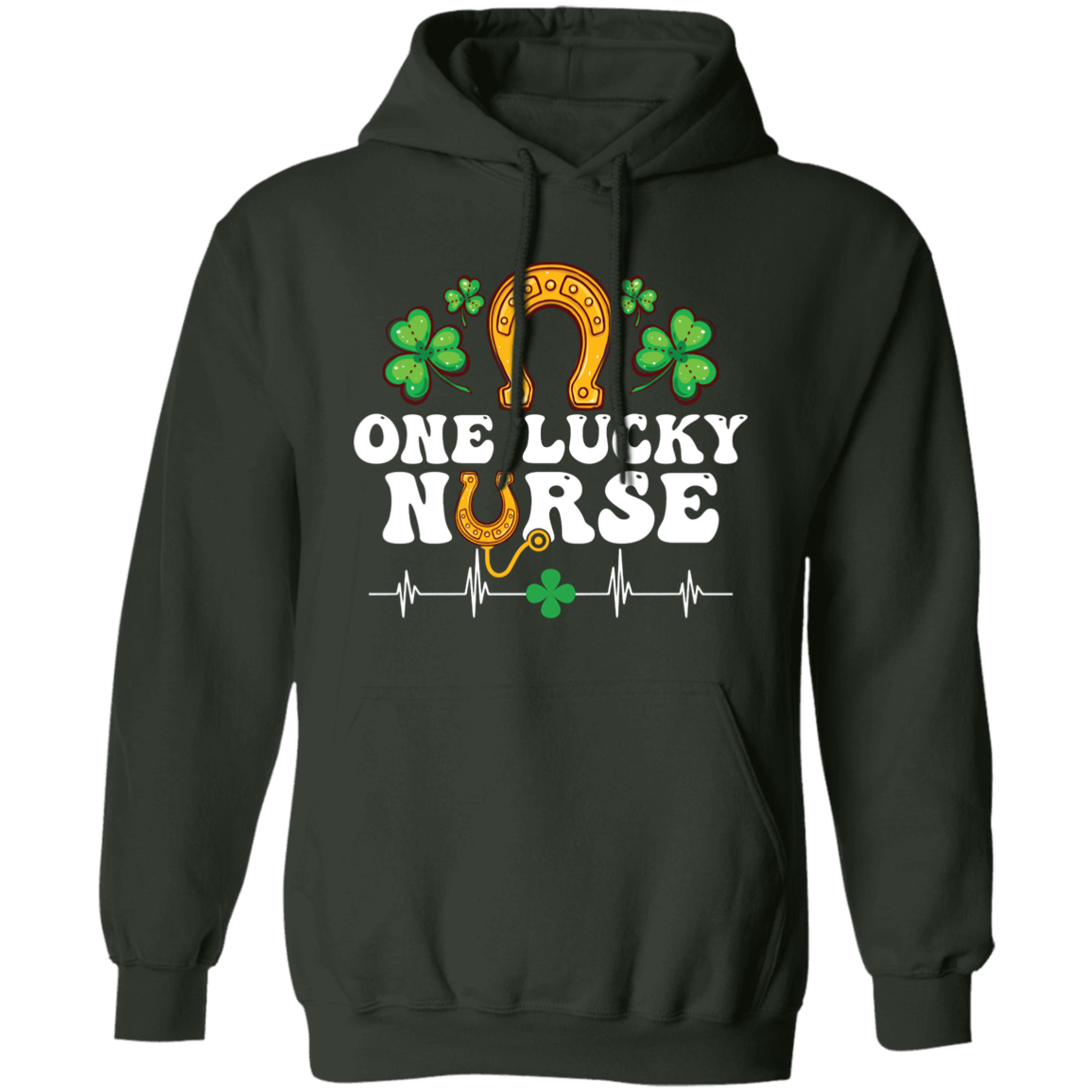 Almost Sold Out One Lucky Nurse Pullover Hoodie