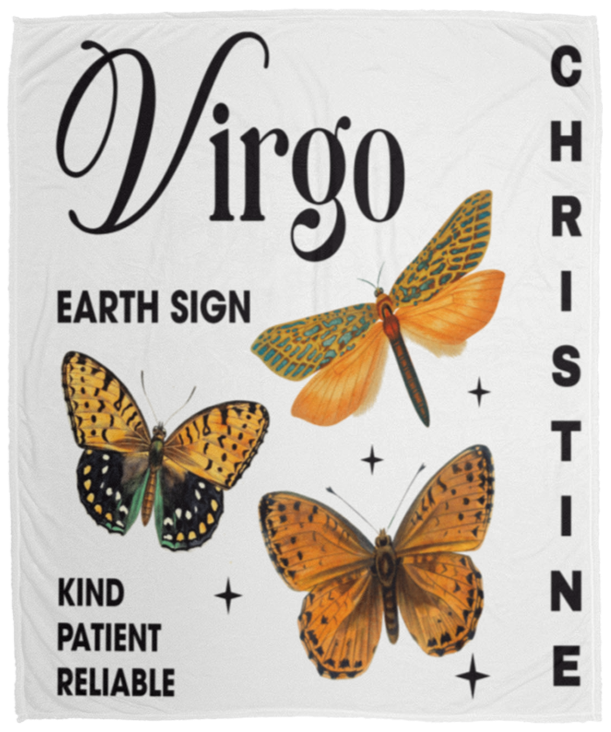 Zodiac Personalized Blanket