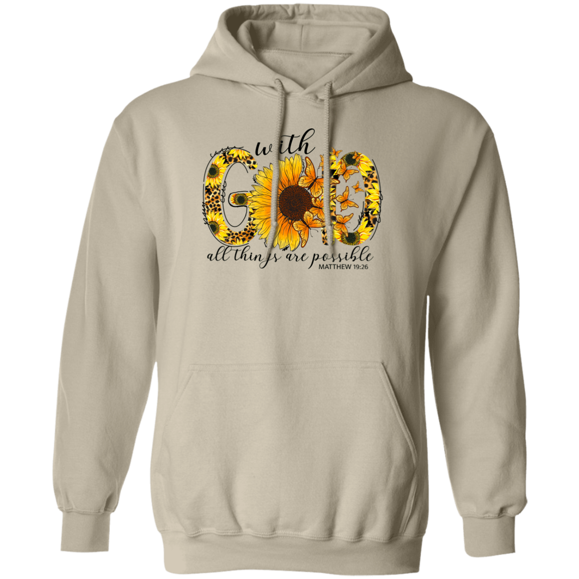 Almost Sold Out - With God All Things Are Possible Hoodie