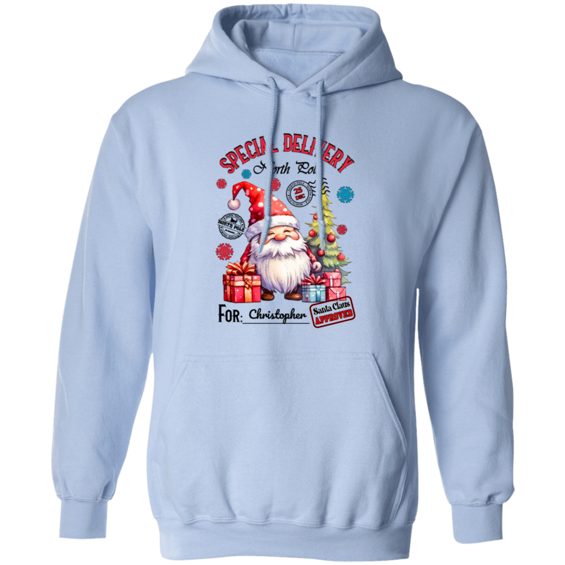 Santa Delight Pullover Hoodie