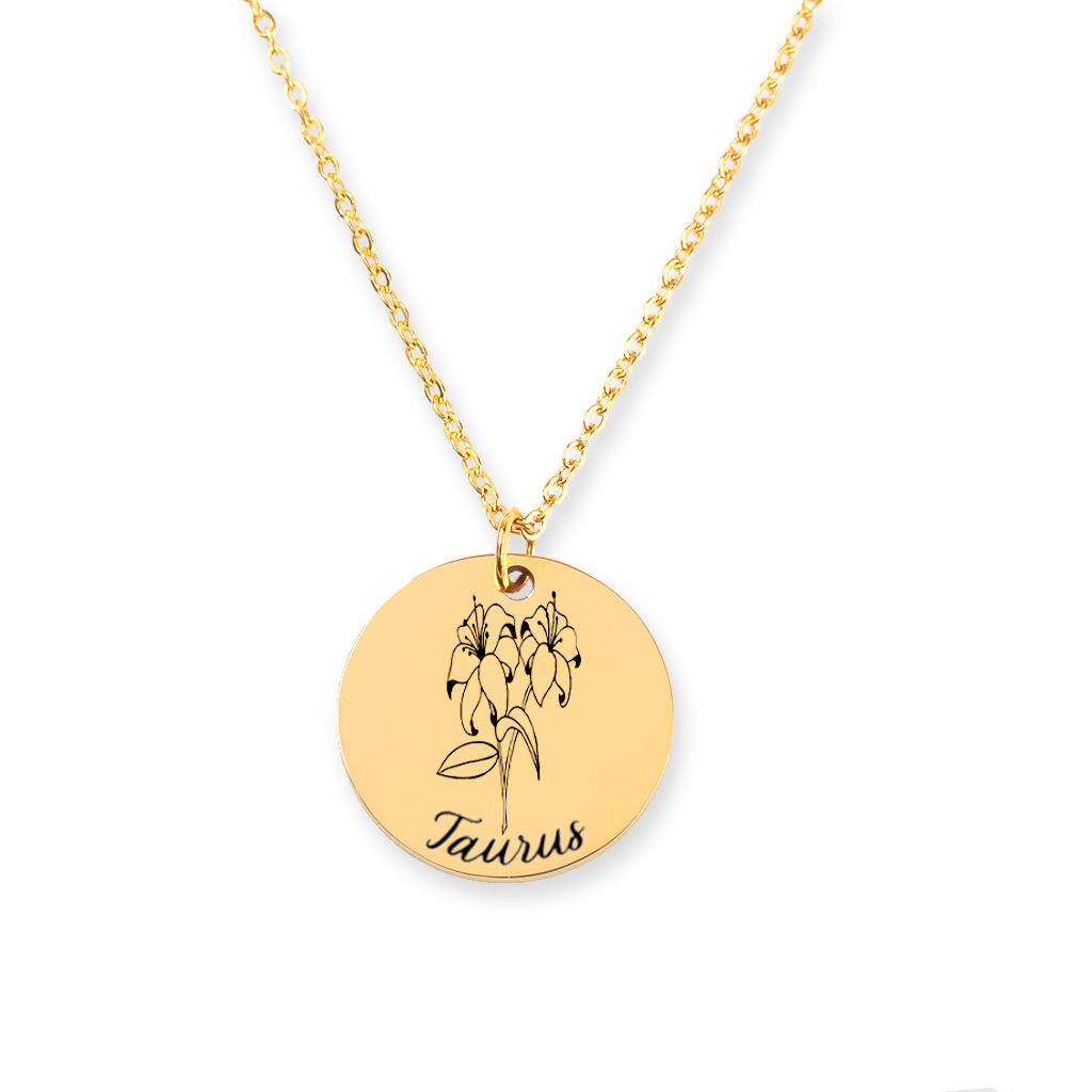Almost Sold Out - Zodiac Flower Necklace