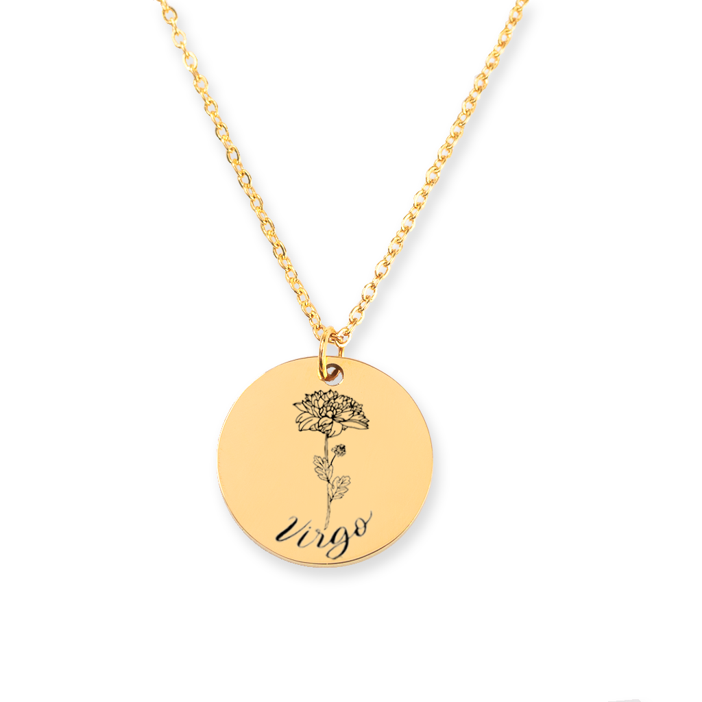 Almost Sold Out - Zodiac Flower Necklace