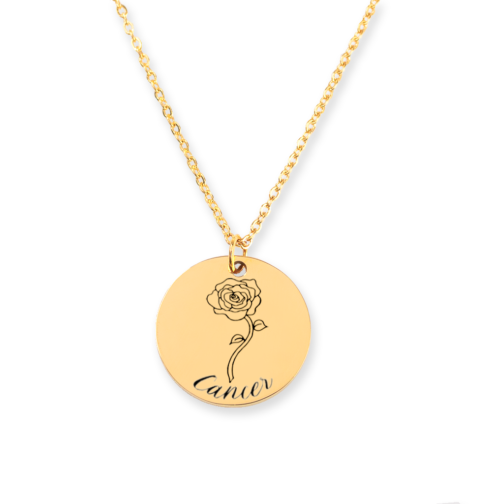Almost Sold Out - Zodiac Flower Necklace