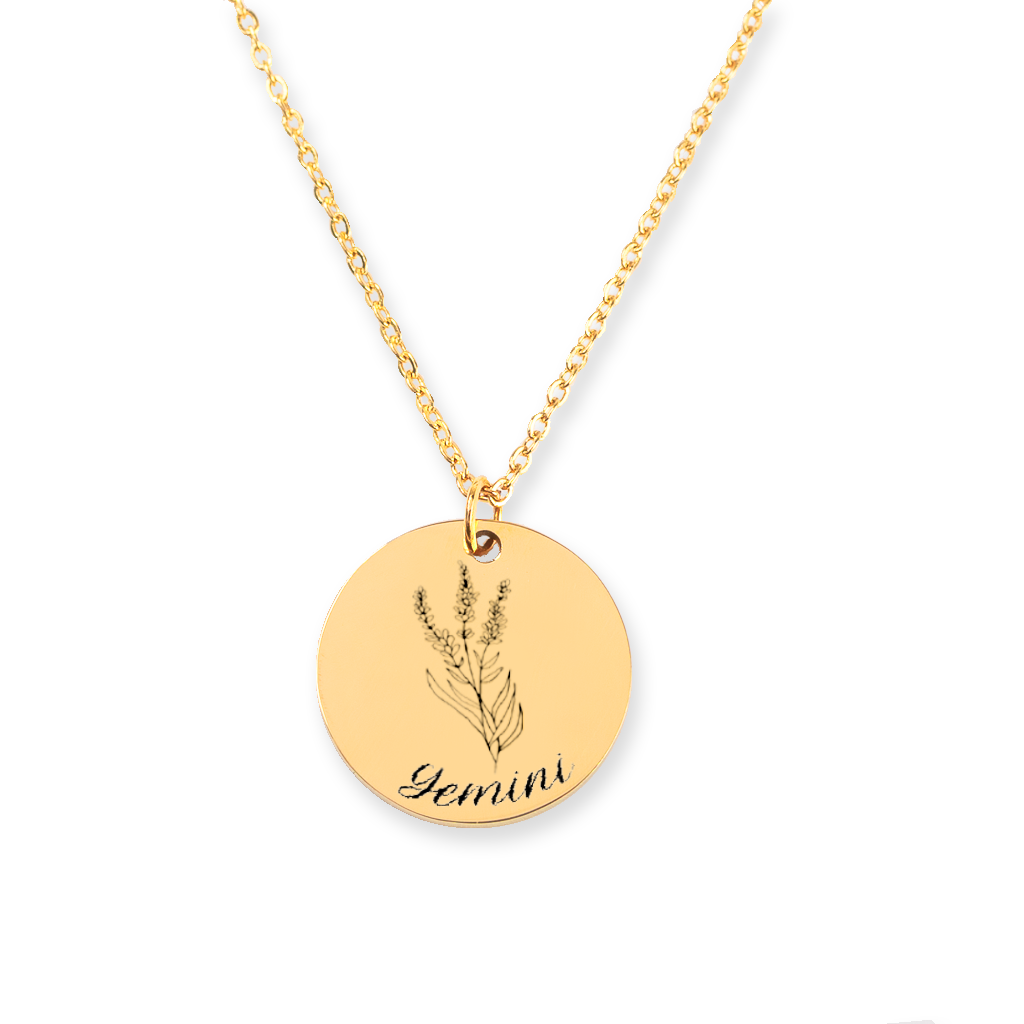 Almost Sold Out - Zodiac Flower Necklace