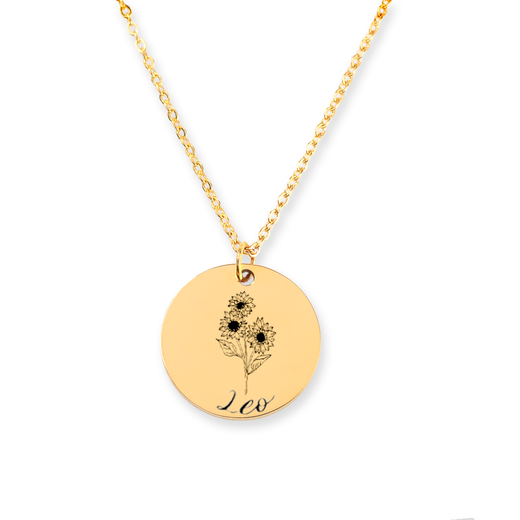 Almost Sold Out - Zodiac Flower Necklace