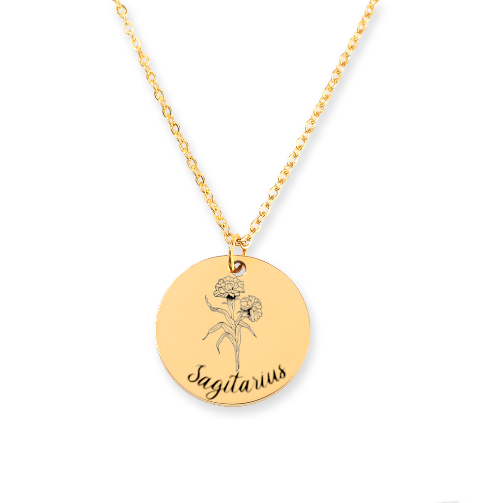 Almost Sold Out - Zodiac Flower Necklace