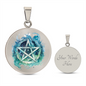Almost Sold Out - Pentagram Necklace - Circle Luxury Necklace