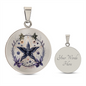 Almost Sold Out - Pentagram Necklace - Circle Luxury Necklace