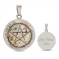 Almost Sold Out - Pentagram Necklace - Circle Luxury Necklace