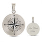 Almost Sold Out - Compass Necklace - Engraving Optional
