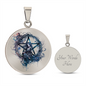 Almost Sold Out - Pentagram Necklace - Circle Luxury Necklace