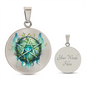 Almost Sold Out - Pentagram Necklace - Circle Luxury Necklace