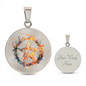 Almost Sold Out - Pentagram Necklace - Circle Luxury Necklace