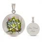 Almost Sold Out - Pentagram Necklace - Circle Luxury Necklace