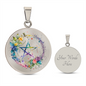Almost Sold Out - Pentagram Necklace - Circle Luxury Necklace