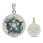 Almost Sold Out - Pentagram Necklace - Circle Luxury Necklace