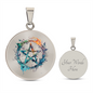 Almost Sold Out - Pentagram Necklace - Circle Luxury Necklace