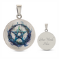 Almost Sold Out - Pentagram Necklace - Circle Luxury Necklace