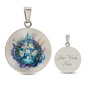 Almost Sold Out - Pentagram Necklace - Circle Luxury Necklace