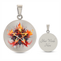 Almost Sold Out - Pentagram Necklace - Circle Luxury Necklace
