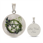 Almost Sold Out - Pentagram Necklace - Circle Luxury Necklace
